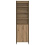 Gabinetes Altos 2 pcs Roble Artesanal 60 x 36 x 300 cm