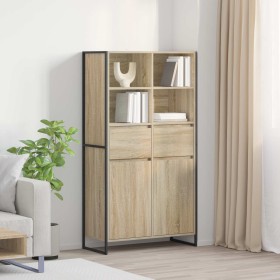 Vitrina 2 pcs Sonoma 81 x 36 x 150.5 cm Madera contrachapada en Aparadores | Comprar online en Foro24
