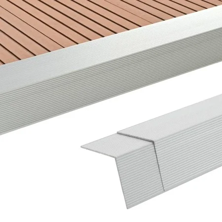 Aluminium Veranda Winkelleiste 5 Stück 170 cm silber von vidaXL, Böden und Teppiche - Ref: Foro24-45017, Preis: 78,63 €, Raba...