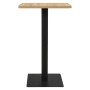 Oak bistro table 78.5x78.5x107 cm by , Kitchen and dining tables - Ref: Foro24-321930, Price: 140,76 €, Discount: %