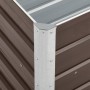 Gartenbeet aus verzinktem Stahl braun 240x40x45 cm von , Töpfe und Pflanzgefäße - Ref: Foro24-47046, Preis: 73,50 €, Rabatt: %