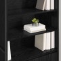 Gabinetes Altos 2 pcs Roble Negro 60 x 36 x 300 cm en Aparadores | Comprar online en Foro24