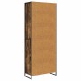 Gabinetes Altos 2 pcs Roble Humo 60 x 36 x 300 cm