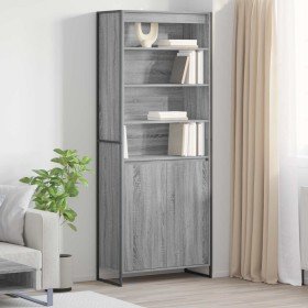 Gabinetes Altos 2 pcs Gris Sonoma 60 x 36 x 300 cm en Aparadores | Comprar online en Foro24