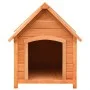 Hundehütte aus massivem Kiefern- und Tannenholz, 72 x 85 x 82 cm von vidaXL, Hundehütten - Ref: Foro24-170639, Preis: 111,77 ...