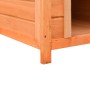 Caseta para perros madera maciza pino y abeto 72x85x82 cm de vidaXL, Casetas para perros - Ref: Foro24-170639, Precio: 119,10...