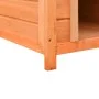 Hundehütte aus massivem Kiefern- und Tannenholz, 72 x 85 x 82 cm von vidaXL, Hundehütten - Ref: Foro24-170639, Preis: 111,77 ...