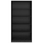 Armario Roble Negro 100 x 50 x 200 cm Madera contrachapada en Armarios roperos | Comprar online en Foro24