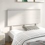 Bettkopfteil aus massivem weißem Kiefernholz, 139 x 6 x 82,5 cm von , Kopf- und Fußteile - Ref: Foro24-819166, Preis: 62,17 €...
