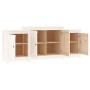Solid white pine wood sideboard 164x37x68 cm by , Sideboards - Ref: Foro24-821493, Price: 191,48 €, Discount: %