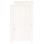 Solid white pine wood sideboard 164x37x68 cm by , Sideboards - Ref: Foro24-821493, Price: 191,48 €, Discount: %