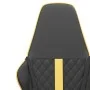 Silla gaming cuero sintético negro y dorado by , Gaming chairs - Ref: Foro24-3143789, Price: 104,69 €, Discount: %