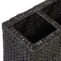 Schwarzes Wasserhyazinthen-Blumenbeet mit 4 Töpfen von vidaXL, Töpfe und Pflanzgefäße - Ref: Foro24-45576, Preis: 121,25 €, R...