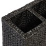 Schwarzes Wasserhyazinthen-Blumenbeet mit 4 Töpfen von vidaXL, Töpfe und Pflanzgefäße - Ref: Foro24-45576, Preis: 122,86 €, R...