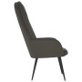 Dunkelgrauer Samt-Entspannungssessel von , Sessel - Ref: Foro24-341195, Preis: 96,36 €, Rabatt: %
