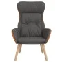 Sillón de relax de tela y PVC gris oscuro de , Sillones - Ref: Foro24-341302, Precio: 106,10 €, Descuento: %