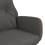 Sillón de relax de tela y PVC gris oscuro by , Armchairs - Ref: Foro24-341302, Price: 107,84 €, Discount: %