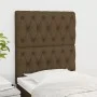 Kopfteile 2 Einheiten aus dunkelbraunem Stoff 80x7x78/88 cm von , Kopf- und Fußteile - Ref: Foro24-3116645, Preis: 80,79 €, R...
