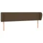 Dark gray fabric headboard 163x23x78/88 cm by , Headboards and footboards - Ref: Foro24-3116873, Price: 72,61 €, Discount: %