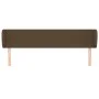Kopfteil aus dunkelgrauem Stoff, 163 x 23 x 78/88 cm von , Kopf- und Fußteile - Ref: Foro24-3116873, Preis: 72,61 €, Rabatt: %