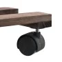 Gestell auf Rädern für 4 Stück Zedernholztöpfe 25x25 cm von vidaXL, Topfständer - Ref: Foro24-246442, Preis: 21,67 €, Rabatt: %