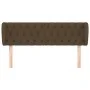 Kopfteil aus dunkelgrauem Stoff, 163 x 23 x 78/88 cm von , Kopf- und Fußteile - Ref: Foro24-3117489, Preis: 93,23 €, Rabatt: %