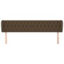 Cabecero de tela gris oscuro 203x23x78/88 cm de , Cabeceros y pies de cama - Ref: Foro24-3117505, Precio: 106,04 €, Descuento: %