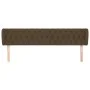 Kopfteil aus dunkelgrauem Stoff, 203 x 23 x 78/88 cm von , Kopf- und Fußteile - Ref: Foro24-3117505, Preis: 103,29 €, Rabatt: %