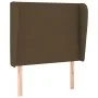 Headboard with light gray fabric ears 103x23x118/128 cm by , Headboards and footboards - Ref: Foro24-3117669, Price: 72,49 €,...