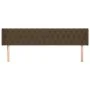 Kopfteil aus dunkelgrauem Stoff, 183 x 16 x 78/88 cm von , Kopf- und Fußteile - Ref: Foro24-3119121, Preis: 85,26 €, Rabatt: %