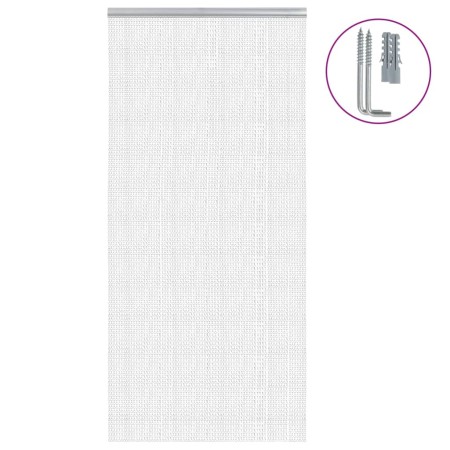 Mosquitera de cadena para puerta aluminio 100x226 cm en Mosquiteras para ventanas | Comprar online en Foro24