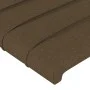 Headboard with dark brown fabric ears 163x16x118/128 cm by , Headboards and footboards - Ref: Foro24-3119729, Price: 109,63 €...