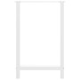 Patas para mesa de bar blancas (2 unidades, 60 x 90-91 cm, acero) en Patas para mesas | Comprar online en Foro24