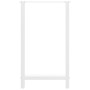 Patas para mesa de bar blancas (2 unidades, 60 x 100-101 cm, acero) en Patas para mesas | Comprar online en Foro24