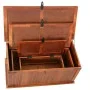 Storage trunk 3 pieces made of solid acacia wood by vidaXL, Storage trunks - Ref: Foro24-247243, Price: 262,01 €, Discount: %