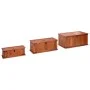Storage trunk 3 pieces made of solid acacia wood by vidaXL, Storage trunks - Ref: Foro24-247243, Price: 262,01 €, Discount: %