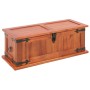 Storage trunk 3 pieces made of solid acacia wood by vidaXL, Storage trunks - Ref: Foro24-247243, Price: 266,37 €, Discount: %