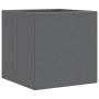 Cajas almacenaje plegables 4 uds tela no tejida gris 32x32x32cm