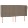 Boxspringbett mit taupegrauer Stoffmatratze 200x200 cm von , Betten und Lattenroste - Ref: Foro24-3128713, Preis: 717,92 €, R...