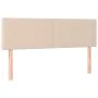 Box spring bed with cappuccino synthetic leather mattress 140x200cm by , Beds and slatted bases - Ref: Foro24-3130666, Price:...