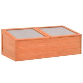 Holzgewächshaus 100x50x34 cm von vidaXL, Gewächshäuser - Ref: Foro24-170647, Preis: 87,10 €, Rabatt: %