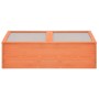 Invernadero de madera 100x50x34 cm de vidaXL, Invernaderos - Ref: Foro24-170647, Precio: 78,71 €, Descuento: %