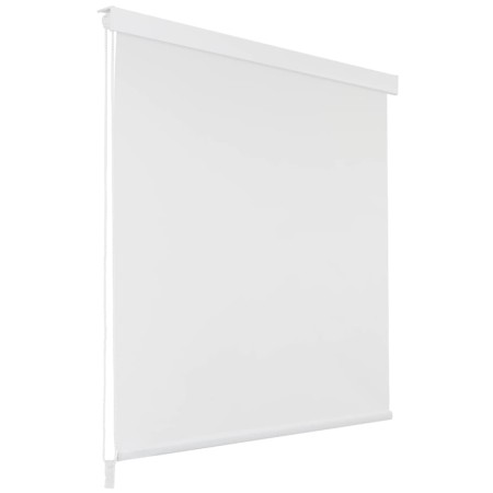 Weißes Duschrollo 100x240 cm von vidaXL, Duschvorhang - Ref: Foro24-142842, Preis: 24,59 €, Rabatt: %