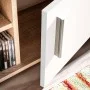 Wohnzimmer-TV-Wandschrank mit LED-Leuchten Sonoma-Eiche und Weiß von vidaXL, TV-Möbel - Ref: Foro24-246030, Preis: 441,99 €, ...