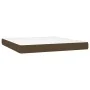 Boxspringbett mit dunkelbrauner Stoffmatratze 180x200 cm von , Betten und Lattenroste - Ref: Foro24-3140316, Preis: 545,66 €,...