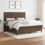 Boxspringbett mit dunkelbrauner Stoffmatratze 180x200 cm von , Betten und Lattenroste - Ref: Foro24-3141636, Preis: 597,58 €,...