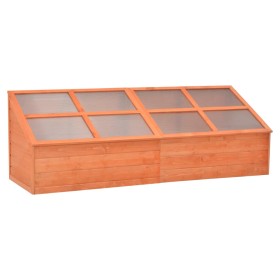 Invernadero de madera 180x57x62 cm de vidaXL, Invernaderos - Ref: Foro24-170648, Precio: 122,29 €, Descuento: %