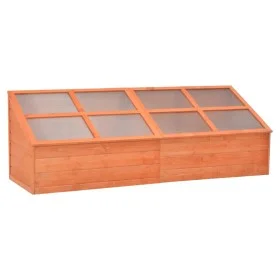 Invernadero de madera 180x57x62 cm de vidaXL, Invernaderos - Ref: Foro24-170648, Precio: 150,26 €, Descuento: %