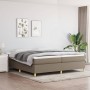 Boxspringbett mit taupegrauer Stoffmatratze 200x200 cm von , Betten und Lattenroste - Ref: Foro24-3144550, Preis: 609,40 €, R...