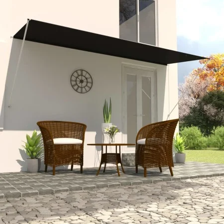 Einziehbare Markise 400x150 cm anthrazitgrau von vidaXL, Markisen - Ref: Foro24-143763, Preis: 75,55 €, Rabatt: %